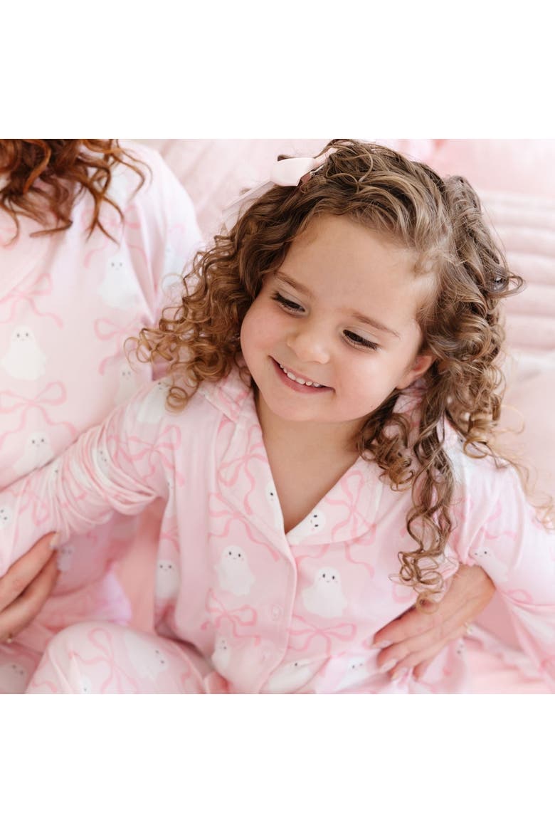 Ghost Halloween Lounge Set, Alternate, color, Soft Pink
