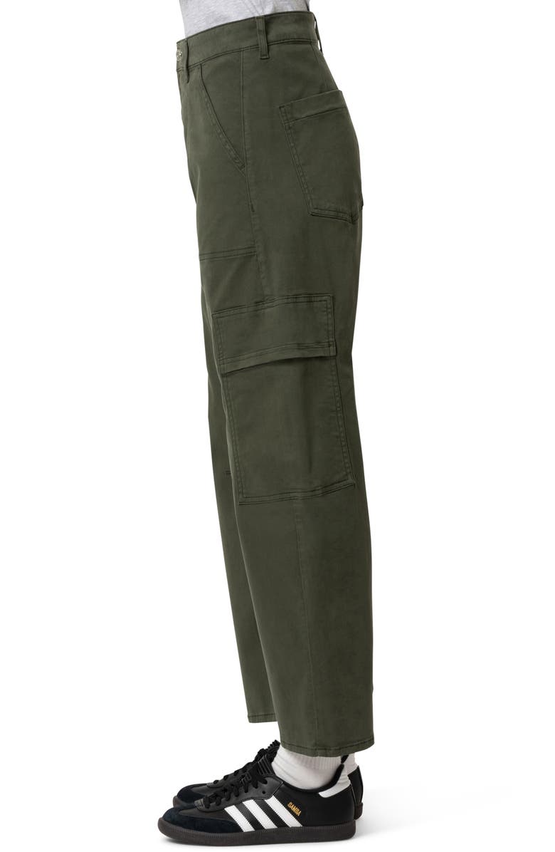 Mavi Jeans Vinnie Ivy Ankle Barrel Leg Twill Cargo Pants, Alternate, color, Ivy Casual Twill