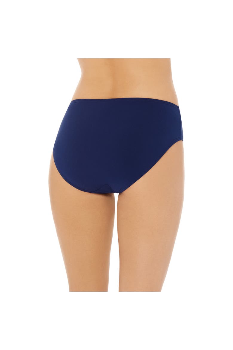 Essentials Bottom Semi-High Waist, Alternate, color, NAVY