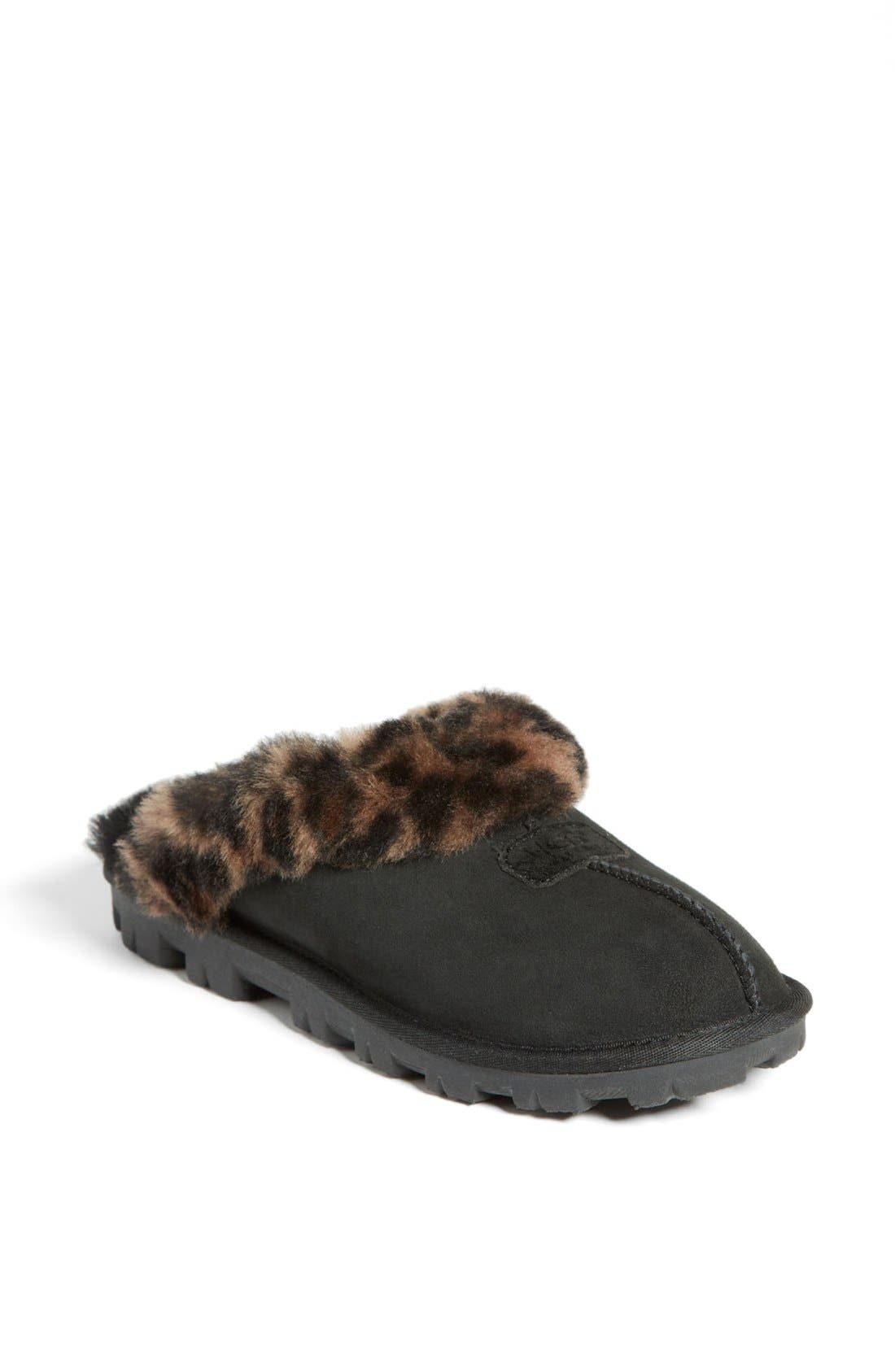 UGG<sup>®</sup> Leopard Spot Slipper, Main, color, 