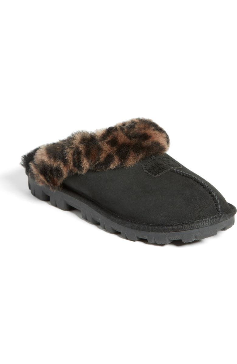 UGG<sup>®</sup> Leopard Spot Slipper, Main, color,