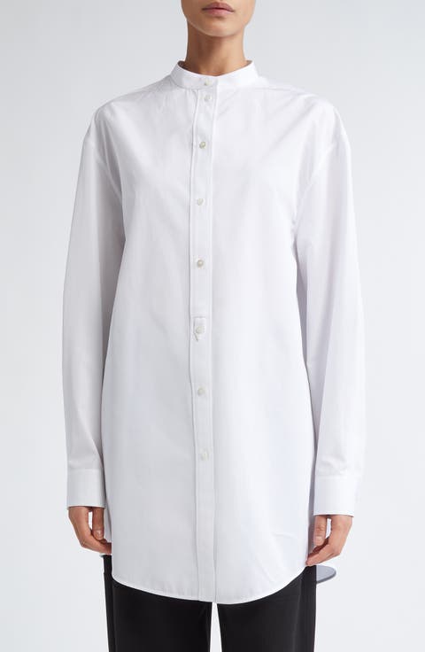 Women's Jil Sander Button Up Tops | Nordstrom Women's Jil Sander Button Up Tops | Nordstrom