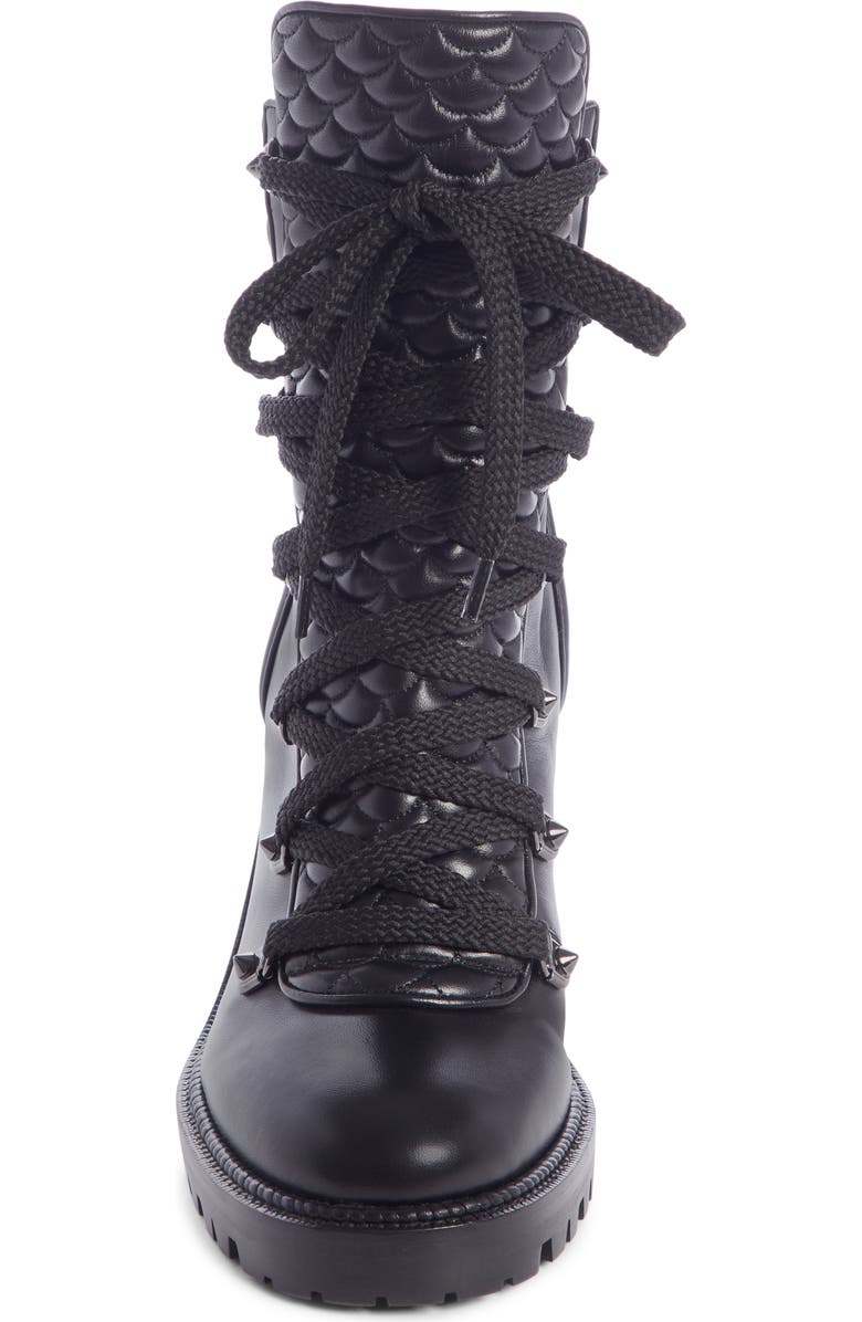 Christian Louboutin Mad Matelassé Bootie, Alternate, color,