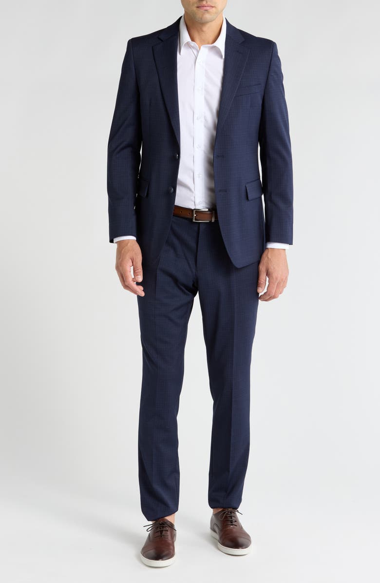 Original Penguin Osmans Wool Blend Suit, Main, color, 