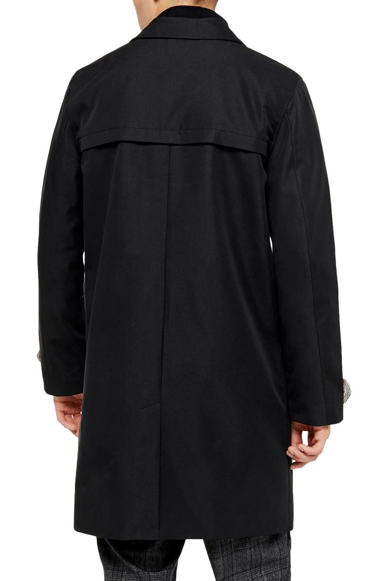 Topman Fred Classic Fit Twill Car Coat, Alternate, color, 