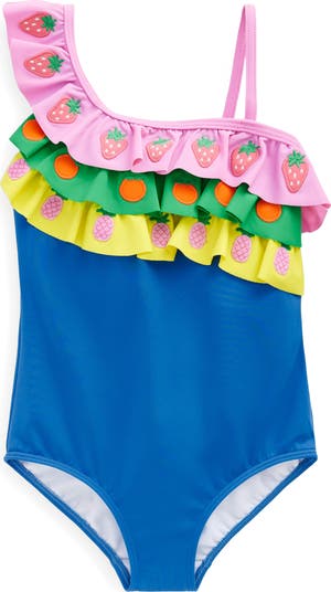 Kids' Lila One-Shoulder One-Piece Swimsuit