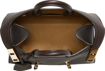 【Ferragamo】ミニ ハグ トップハンドルバッグ ブラウン Hug handbag (L) - Women | Ferragamo