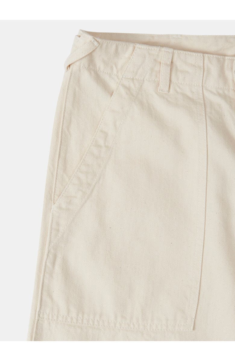 Fortela NewFatigue Military Style Cotton Trousers, Alternate, color, White