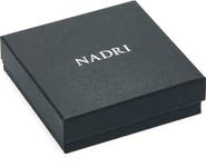 Nadri Modern Love Emerald Cut CZ Pendant Necklace