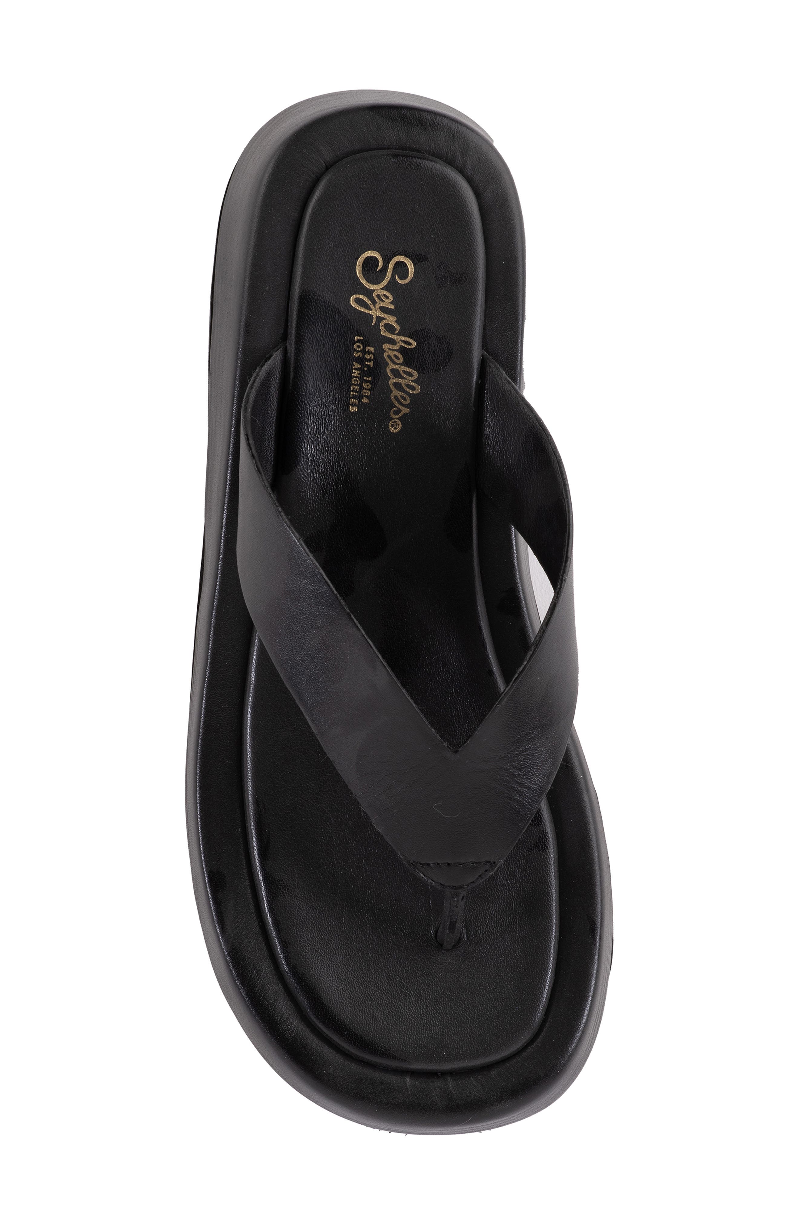 Seychelles Nautical Flip Flop Sandal, Alternate, color, Black