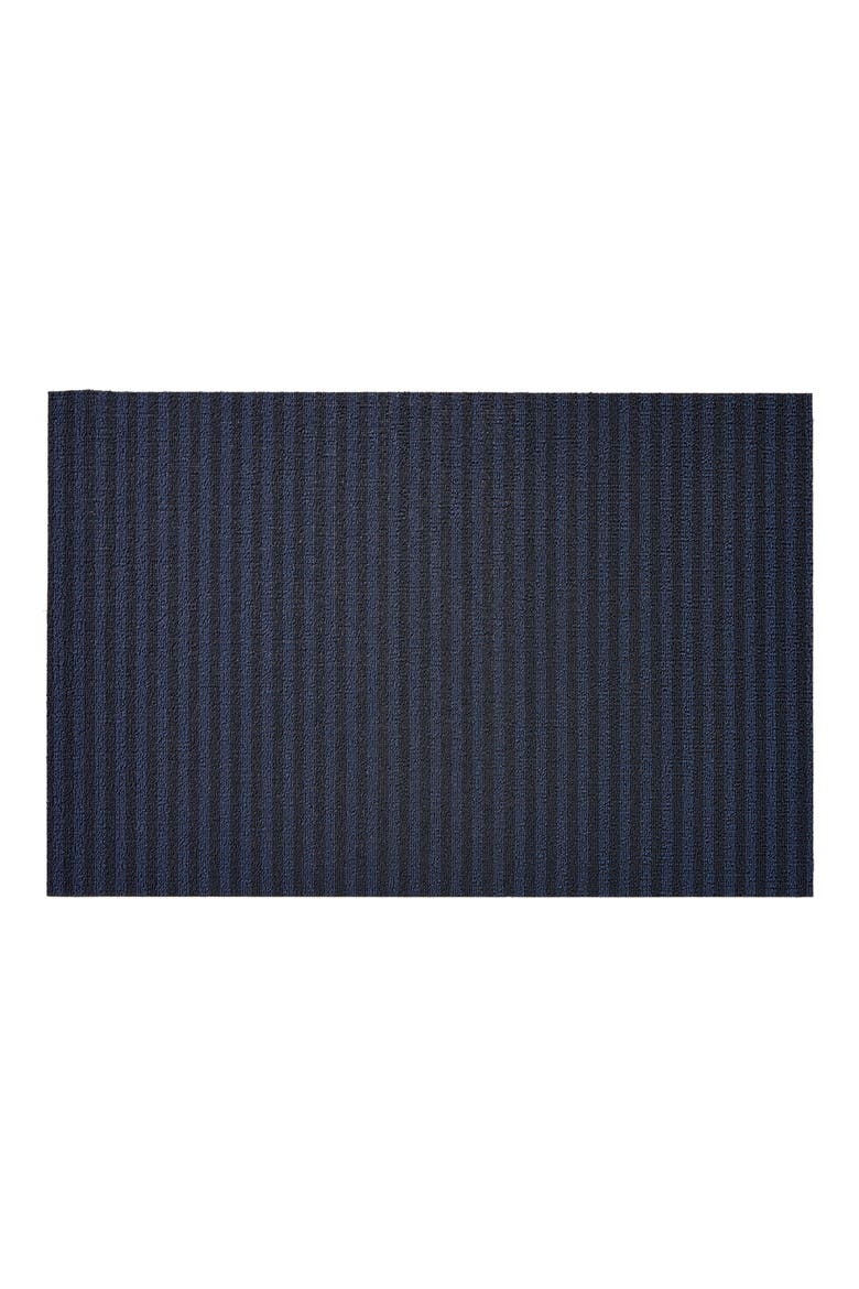 Breton Stripe Door Mat, Main, color, BLUEBERRY