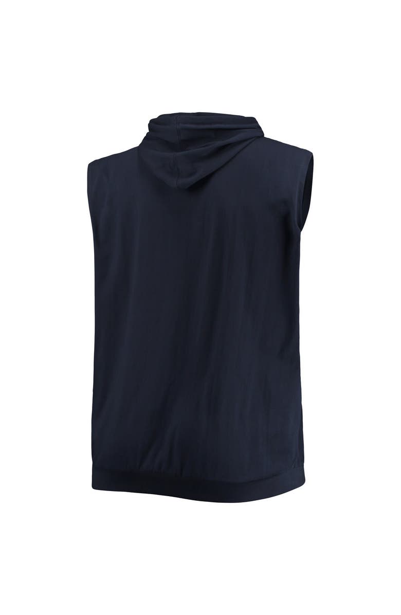 PROFILE Men's Navy Houston Astros Jersey Muscle Sleeveless Pullover Hoodie, Alternate, color,