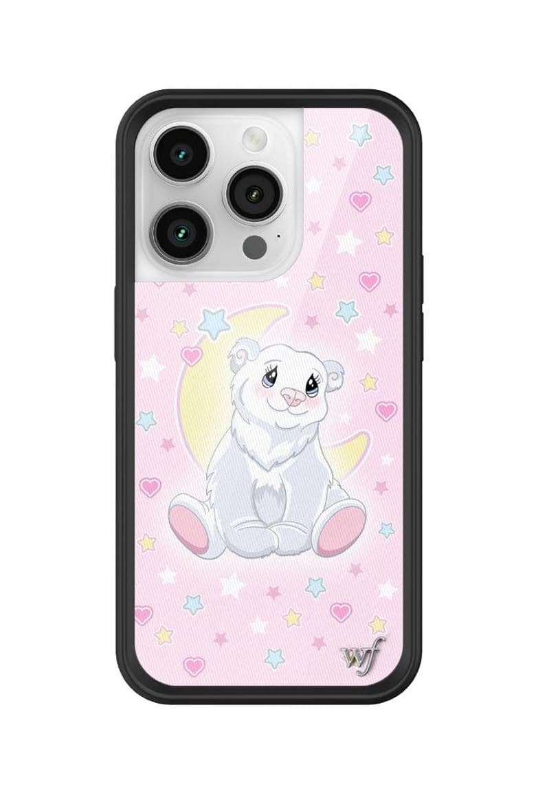Polar Bear Princess iPhone Case, Alternate, color, Pink