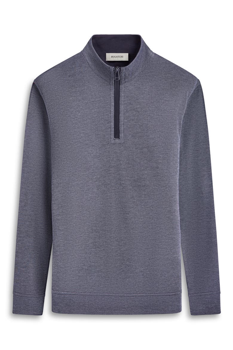 Quarter Zip Pullover, Alternate, color, BLACK