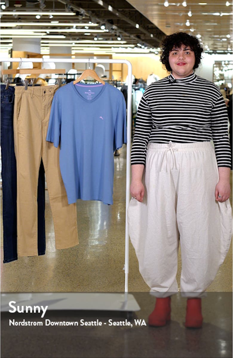 New Bali Skyline V-Neck Pima Cotton T-Shirt, sales video thumbnail