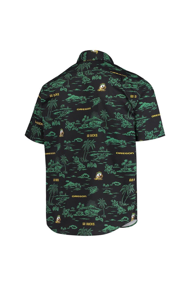 Men's Reyn Spooner Black Oregon Ducks Classic Button-Down Shirt, Alternate, color, Black
