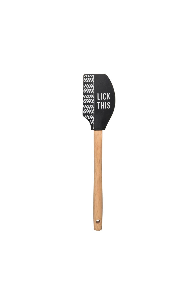 Totalee Gift Lick This Spatula Rubber Black, Main, color, Black