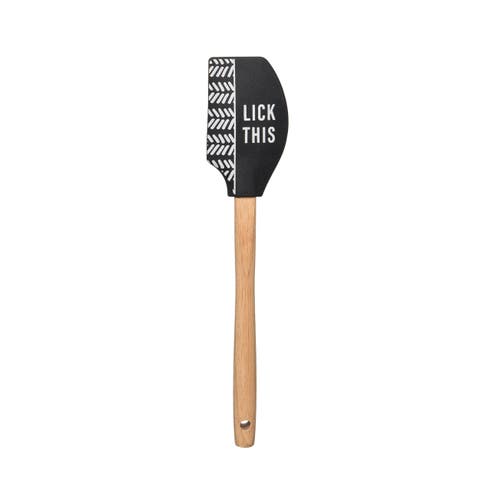 Lick This Spatula Rubber Black