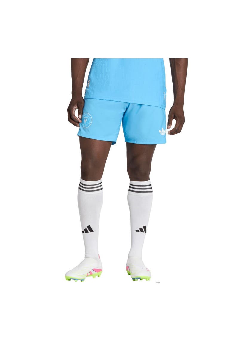 Men's adidas  Blue Inter Miami CF 2025  Authentic Shorts, Alternate, color, Blue