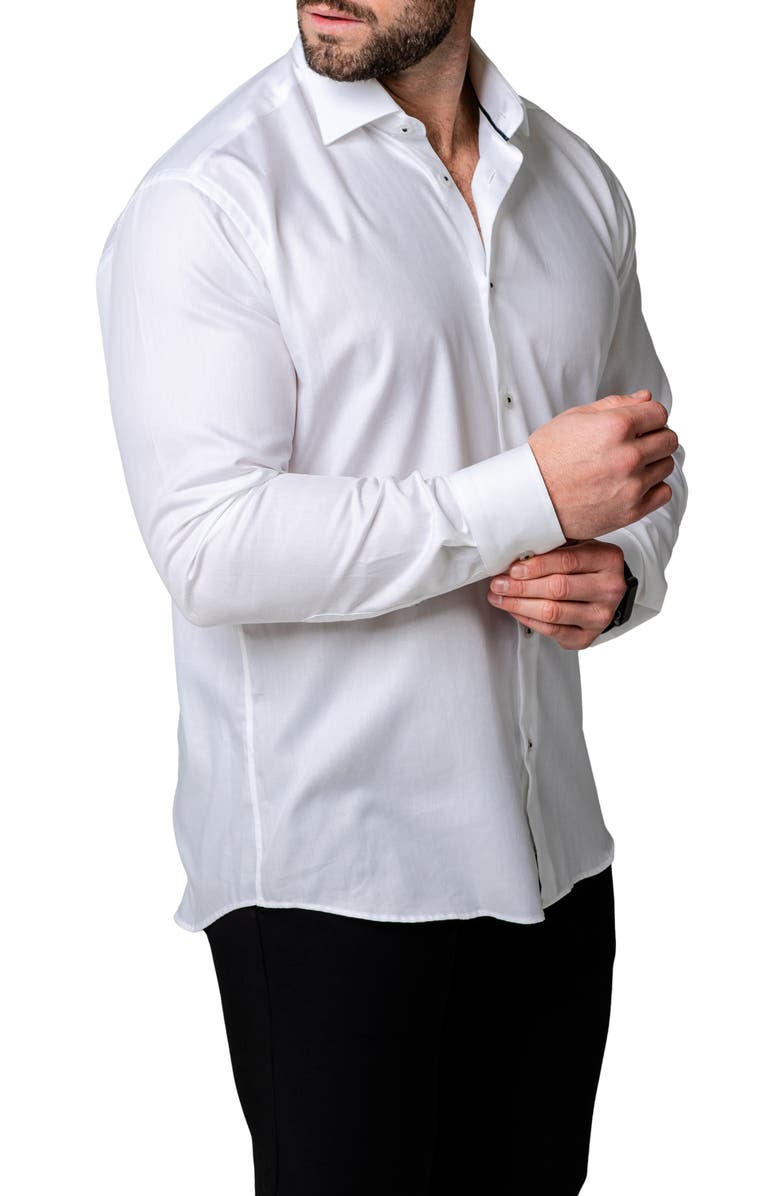 Maceoo Classic Cotton Button-Up Shirt, Alternate, color,