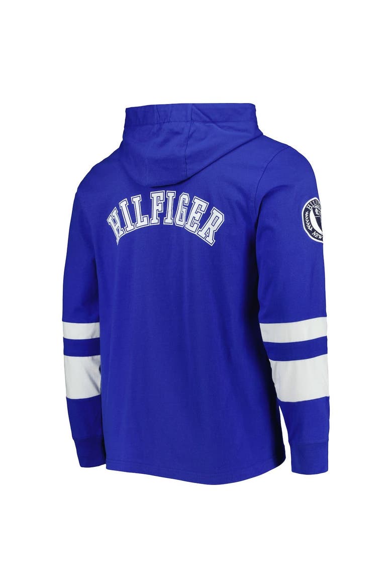 Men's Tommy Hilfiger Royal/White Buffalo Bills Alex Long Sleeve Hoodie T-Shirt, Alternate, color, Royal