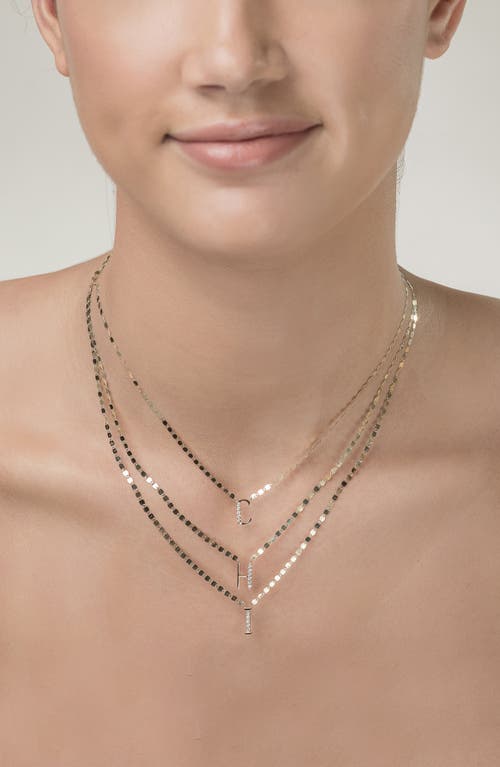 Lana 14k Gold Initial Pendant Necklace In Gold