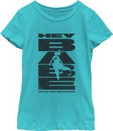 Supergirl Girl's Supergirl Hey Babe Kara Silhouette Graphic T-Shirt