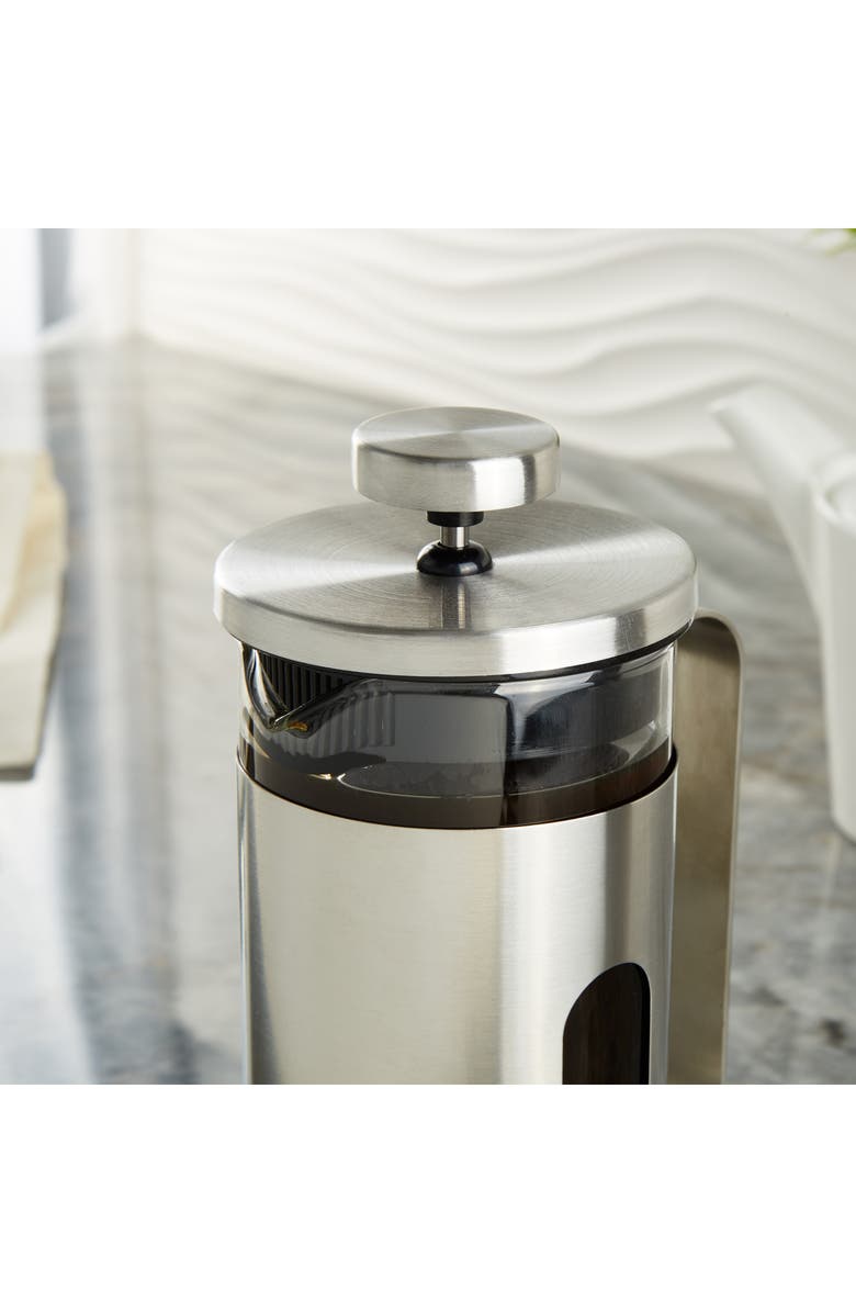 BergHOFF Leo Maestro 12-Ounce Stainless Steel French Press, Alternate, color, 
