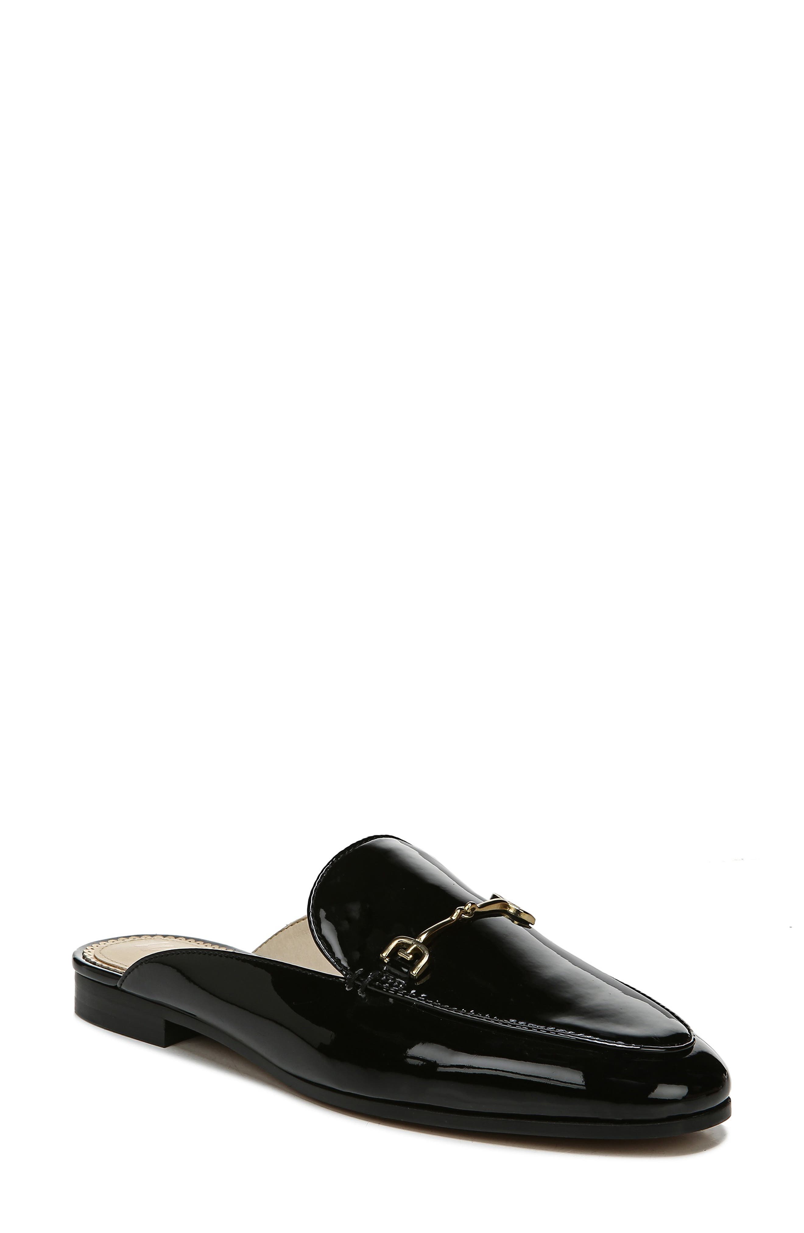 Linnie Mule - Wide Width Available, Main, color, BLACK