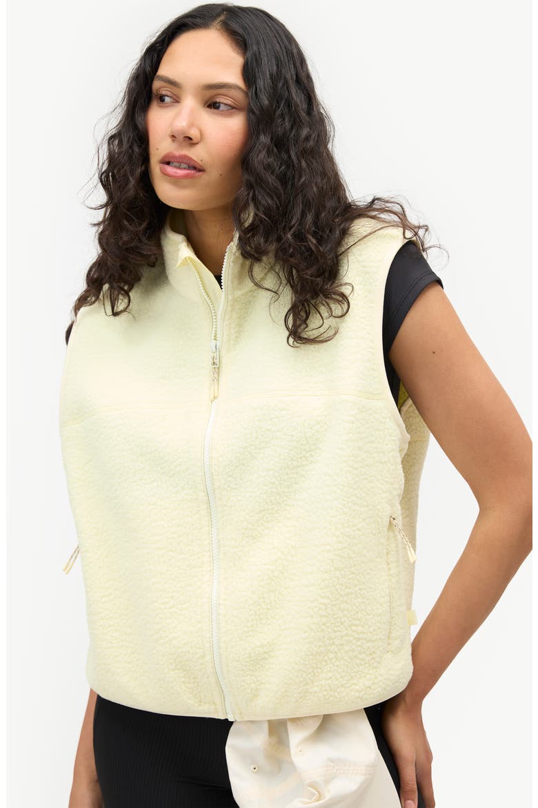 Chapelle Fleece Vest, Alternate, color, CHARDONNAY