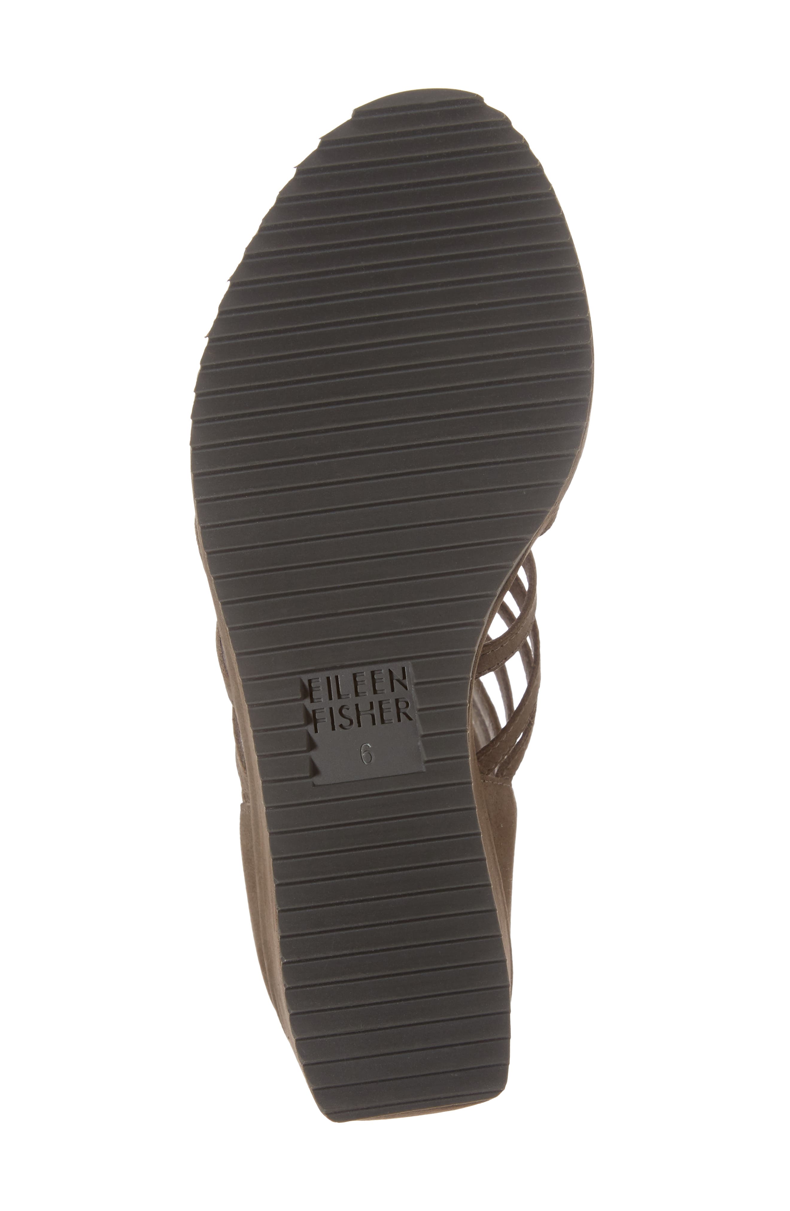 Eileen Fisher Milly Strappy Wedge Sandal, Alternate, color, 