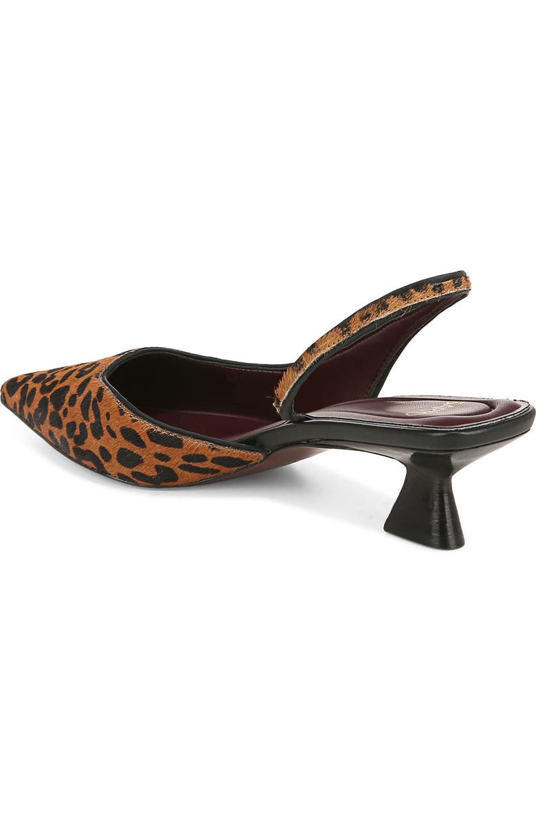 SARTO by Franco Sarto Devin Genuine Calf Hair Kitten Heel Slingback Pump, Alternate, color,