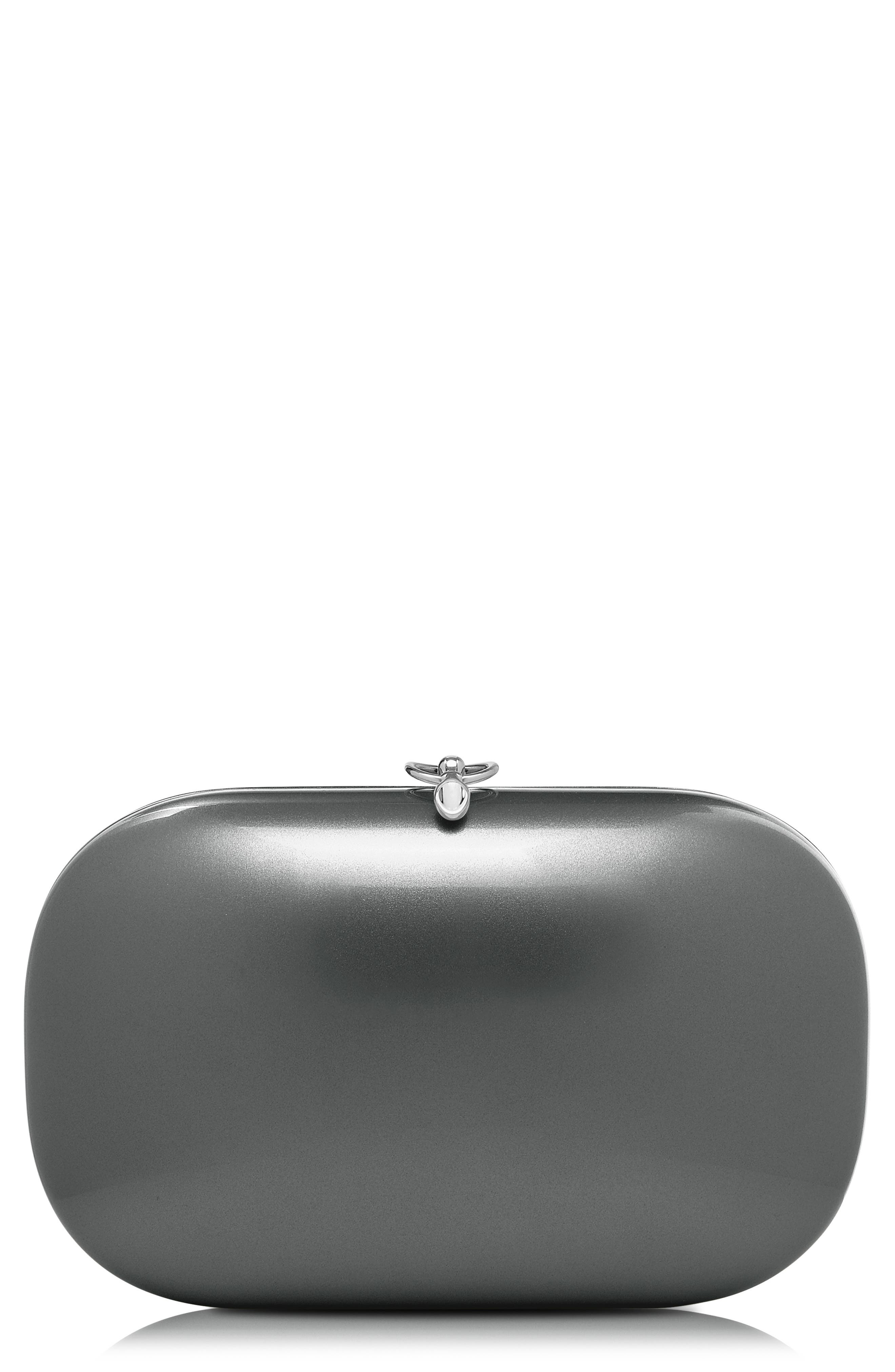 Jeffrey Levinson Elina Plus Glitter Clutch, Main, color, 