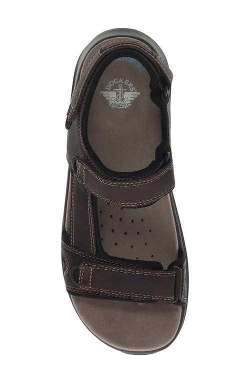 Dockers ® Bradburn Double Strap Comfort Sandal In Brown