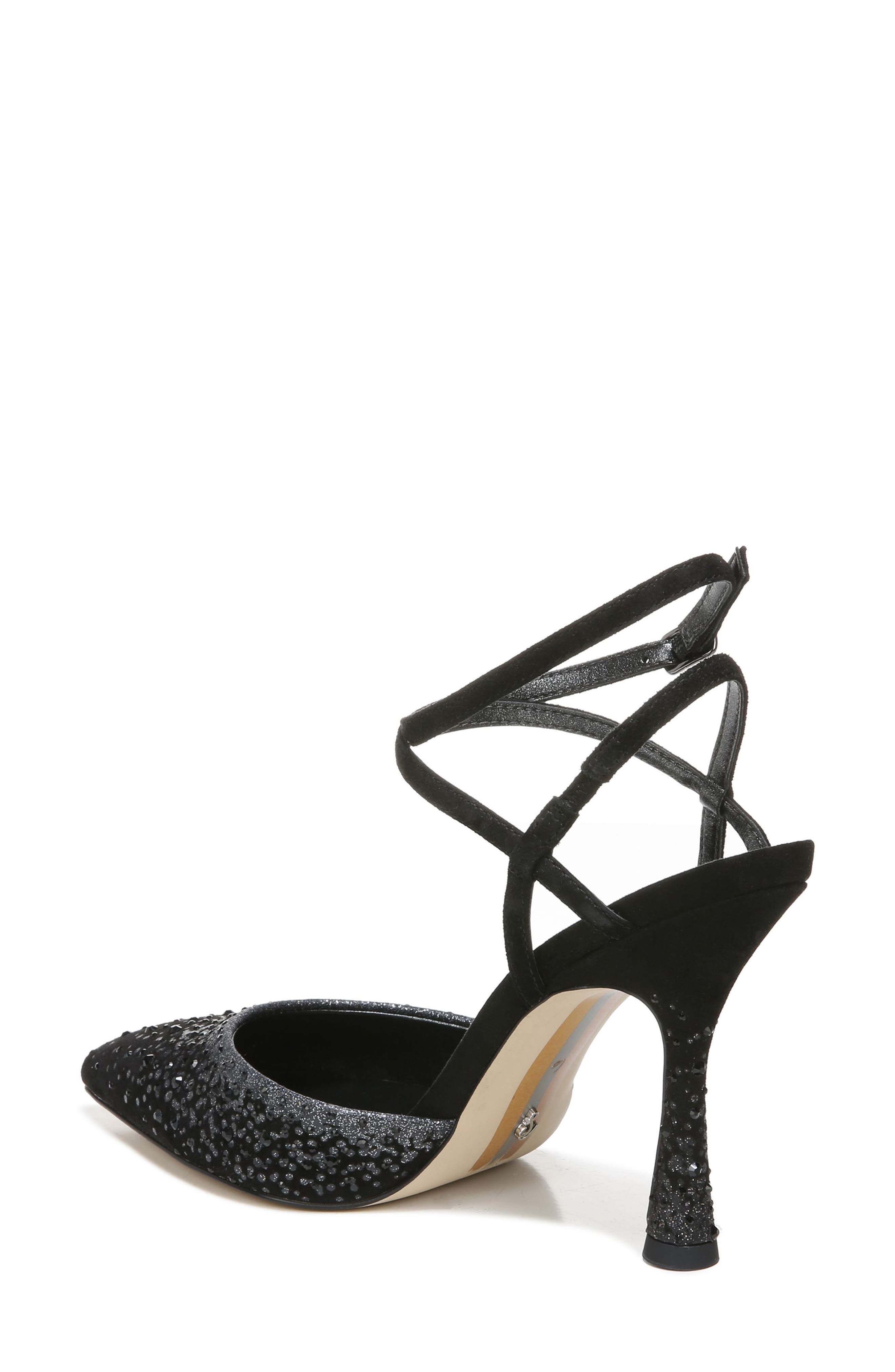 Sam Edelman Hardy Embellished Ankle Strap Pump, Alternate, color, 