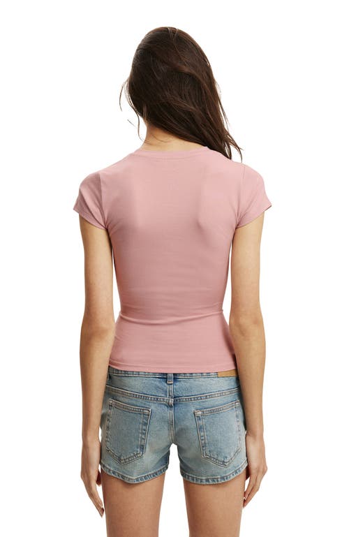 Cotton On All Day Crew Tee In Pink