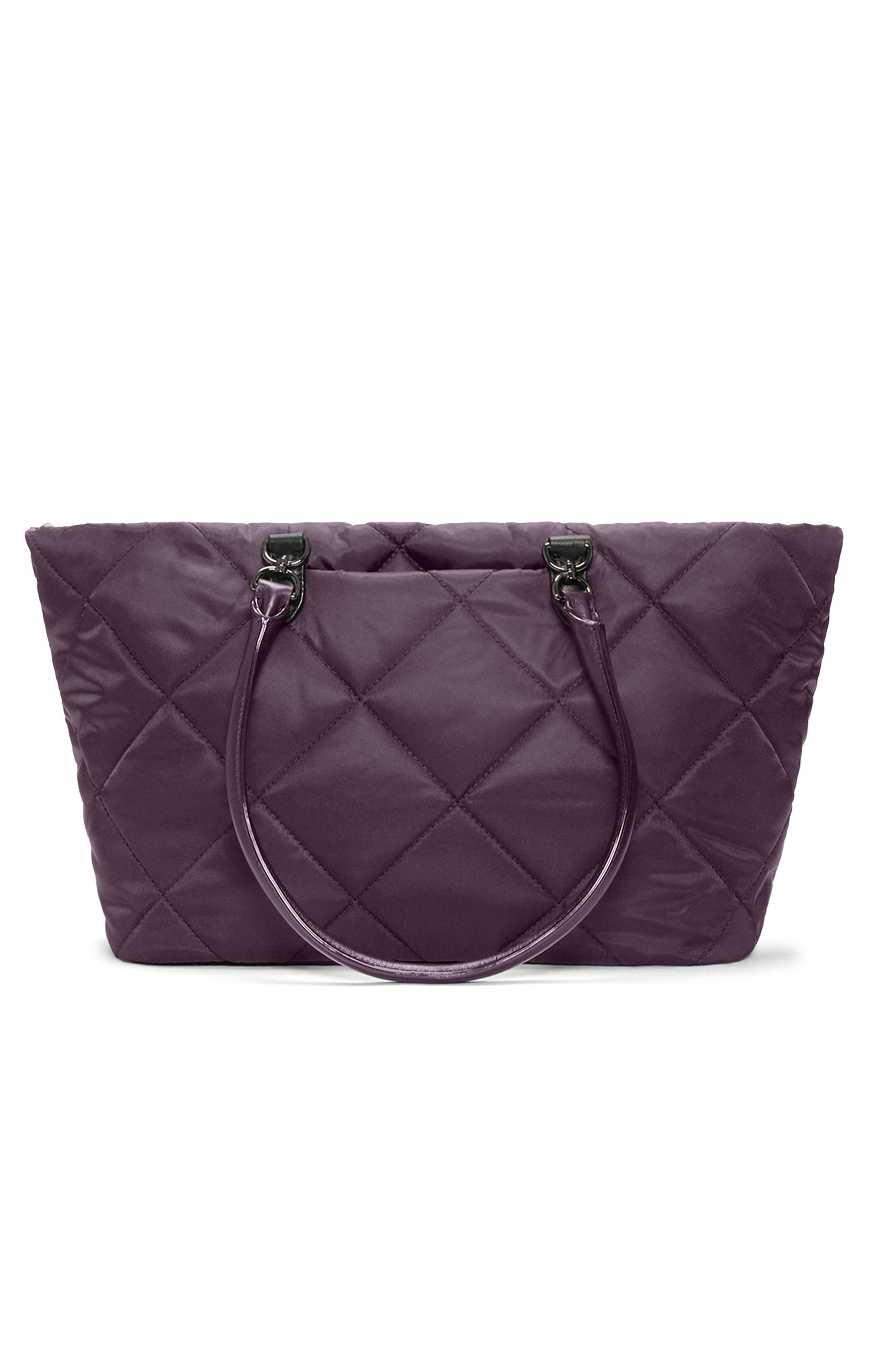 MZ Wallace Medium Madison East/West Tote, Alternate, color, Raisin