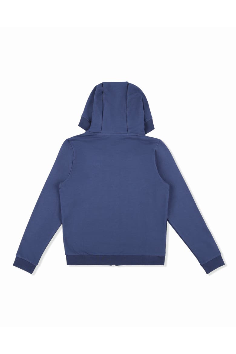 Hooded Sweatjacket Statement Boy, Alternate, color, darkblue