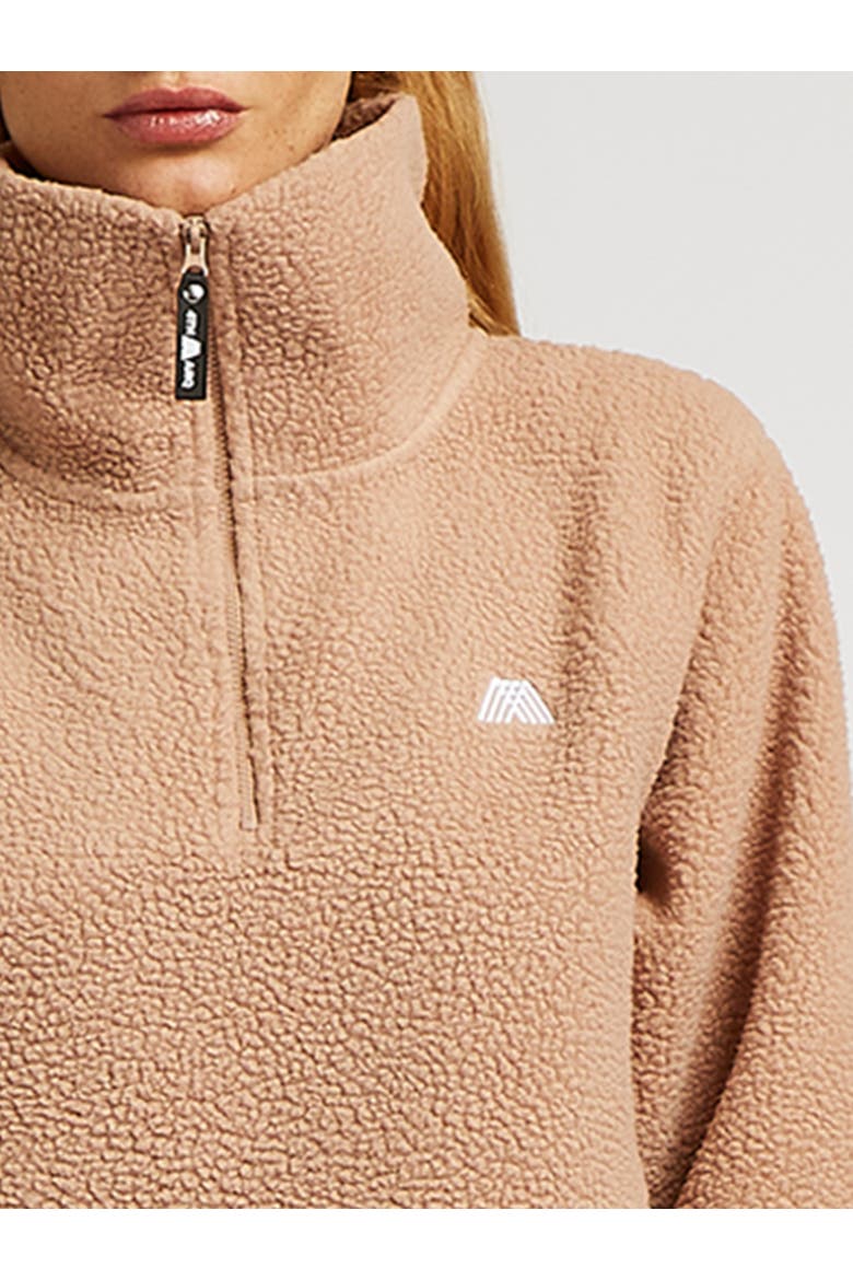 Lennox Half-Zip Long Sleeve Sweatshirt, Alternate, color, Teddy