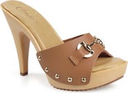 Candie's Giulianna Platform Slide Sandal