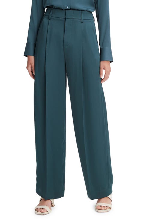 Satin Wide Leg Pants
