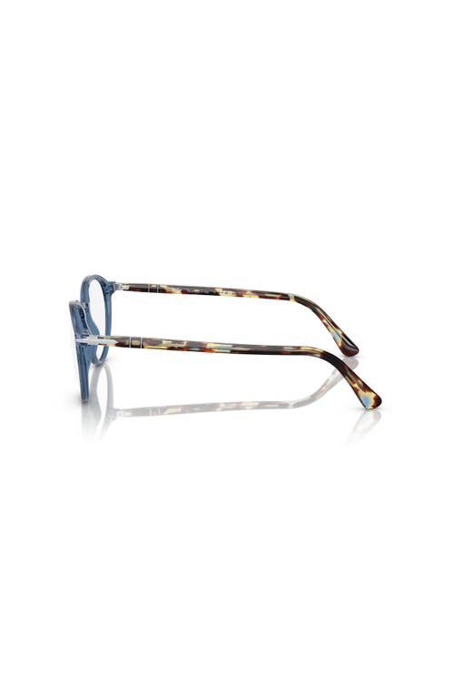 Persol 51mm Phantos Optical Glasses In Blue