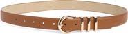 Vince Camuto Triple Keeper Feather Edge Belt
