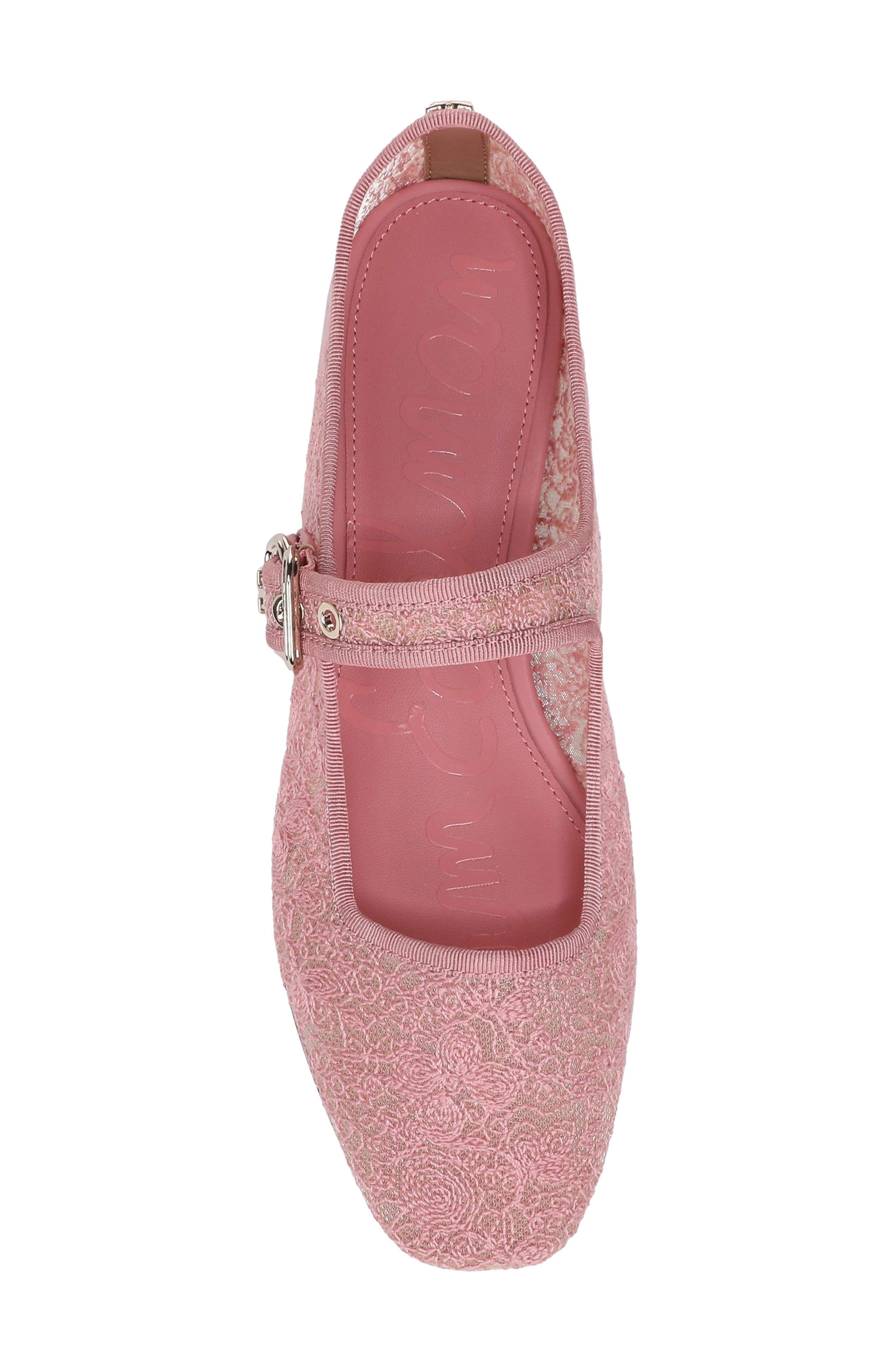 Sam Edelman Michaela Mesh Flat, Alternate, color, Winter Mauve