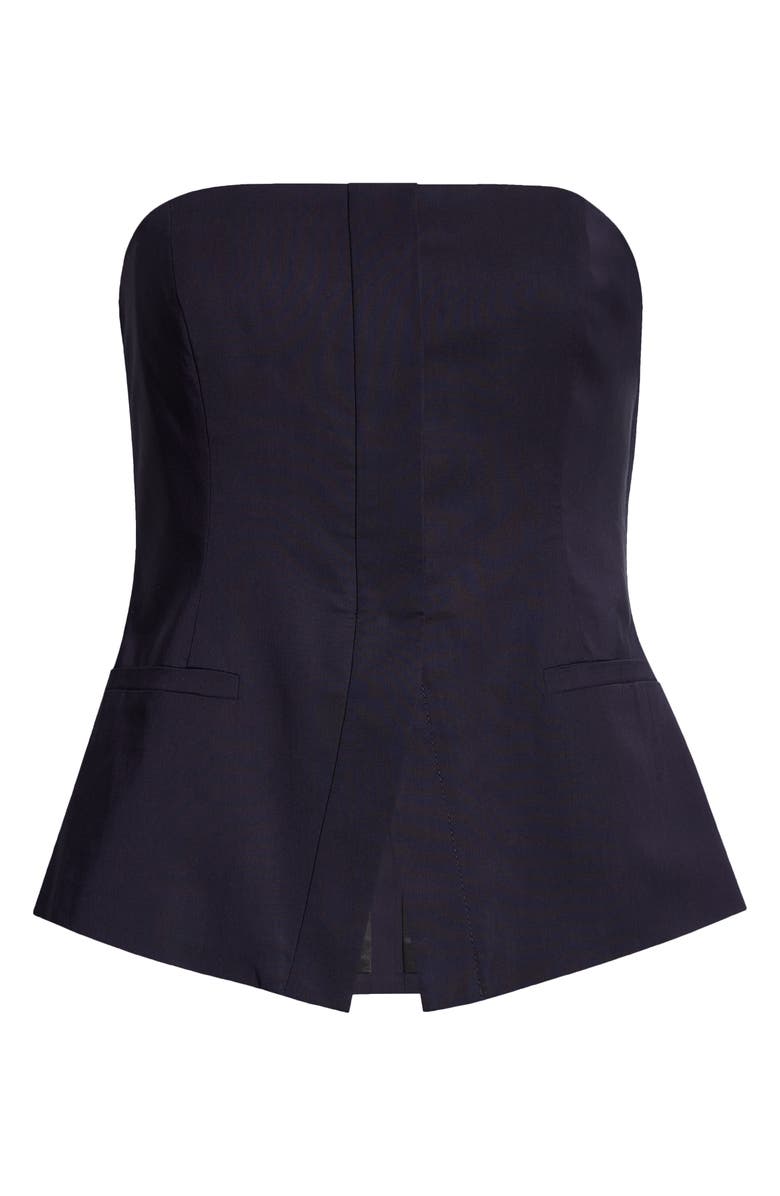 A.L.C. Renee Strapless Top, Alternate, color, Maritime Navy