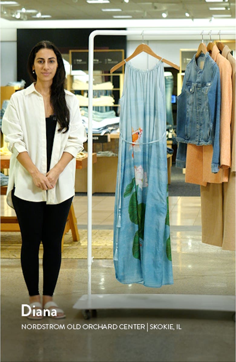 Kayo Koi Sleeveless Halter Neck Maxi Dress, sales video thumbnail