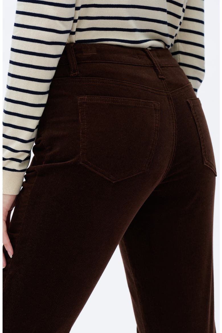Flare Corduroy Pants, Alternate, color, HAZELNUT