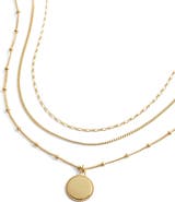 Madewell Maritime 3-Pack Necklace Set