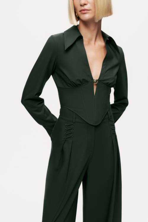 Nocturne Fluid Wide-leg Pull-on Pants In Multi