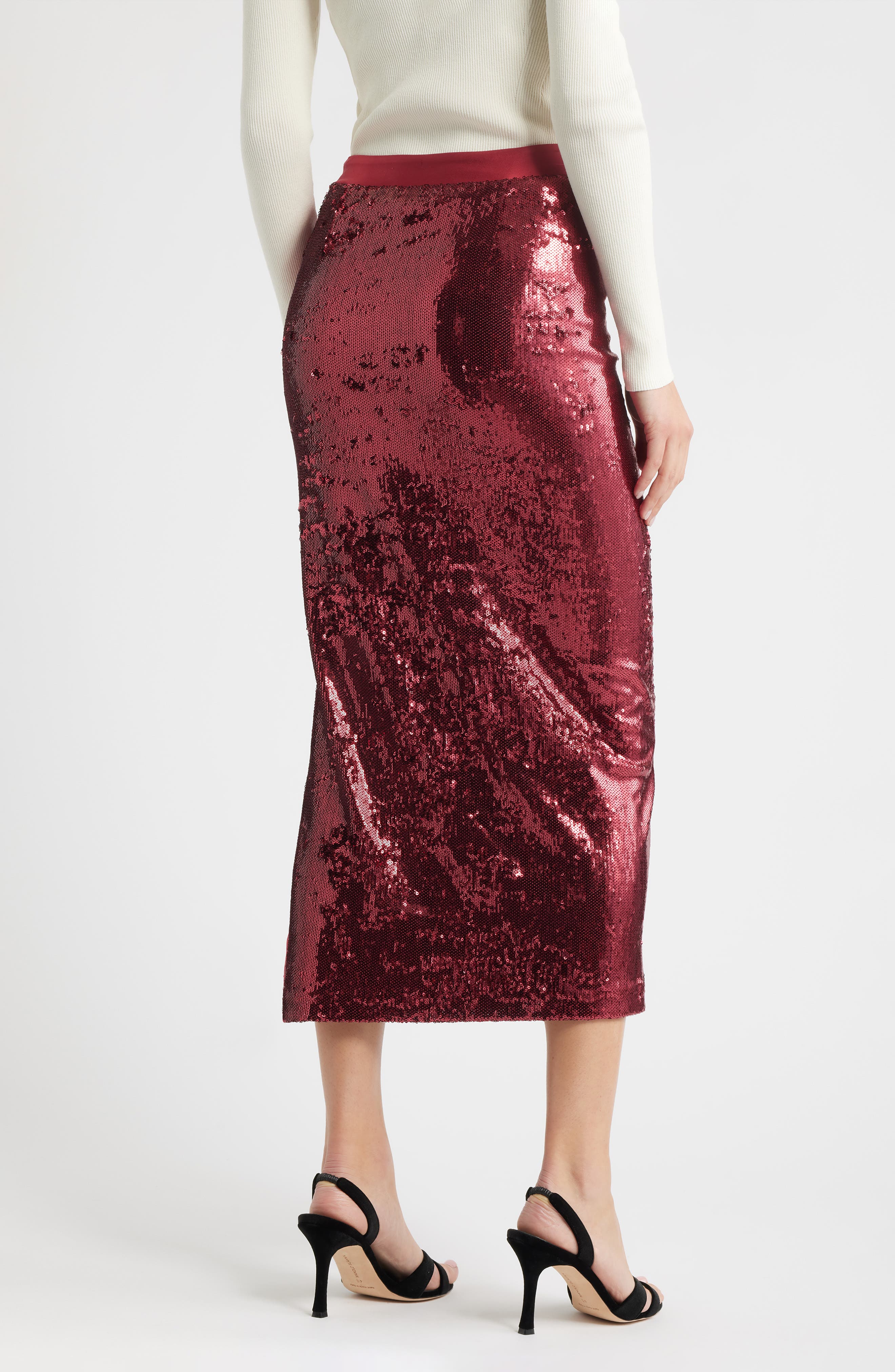 Ebibi Sequin Pencil Skirt - image 2